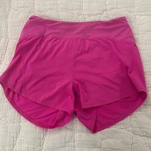 Lululemon shorts 💕 hot pink